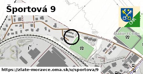 Športová 9, Zlaté Moravce