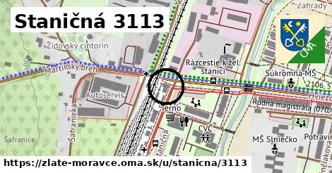 Staničná 3113, Zlaté Moravce