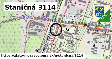 Staničná 3114, Zlaté Moravce