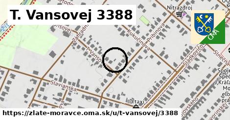 T. Vansovej 3388, Zlaté Moravce