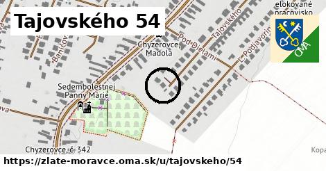 Tajovského 54, Zlaté Moravce