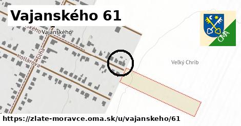 Vajanského 61, Zlaté Moravce