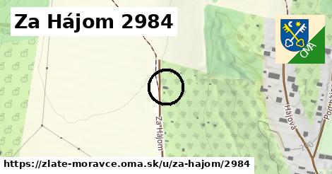 Za Hájom 2984, Zlaté Moravce