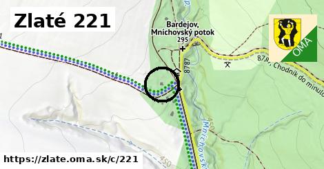 Zlaté <span class="supisne">221</span>