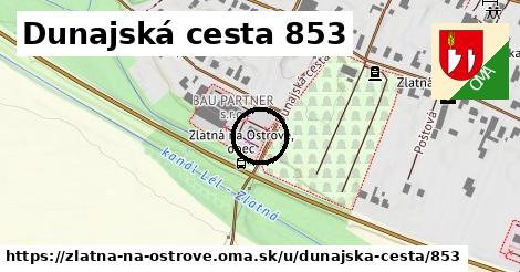 Dunajská cesta 853, Zlatná na Ostrove