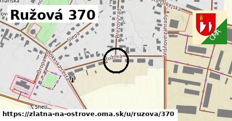 Ružová 370, Zlatná na Ostrove