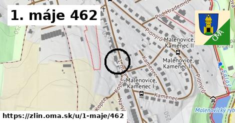 1. máje 462, Zlín