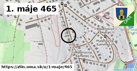 1. máje 465, Zlín