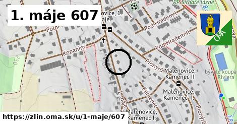 1. máje 607, Zlín