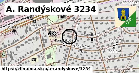 A. Randýskové 3234, Zlín