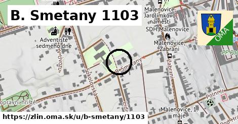 B. Smetany 1103, Zlín