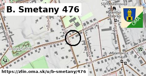 B. Smetany 476, Zlín