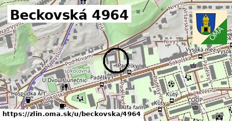 Beckovská 4964, Zlín