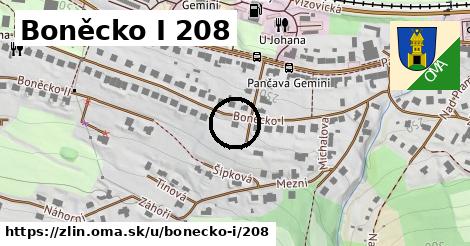 Boněcko I 208, Zlín