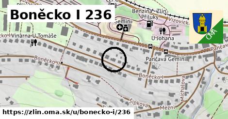 Boněcko I 236, Zlín