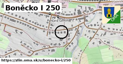 Boněcko I 250, Zlín