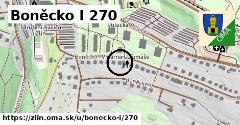 Boněcko I 270, Zlín