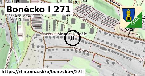 Boněcko I 271, Zlín