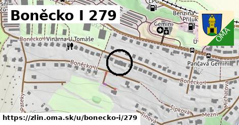 Boněcko I 279, Zlín