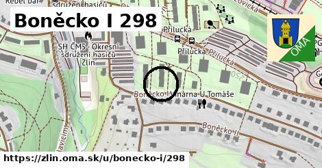 Boněcko I 298, Zlín