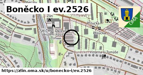 Boněcko I ev.2526, Zlín