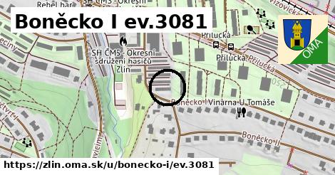 Boněcko I ev.3081, Zlín
