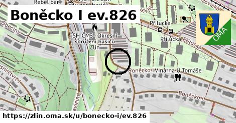 Boněcko I ev.826, Zlín