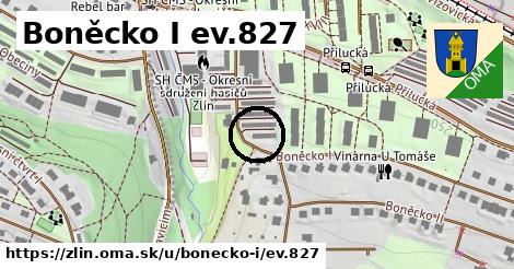 Boněcko I ev.827, Zlín