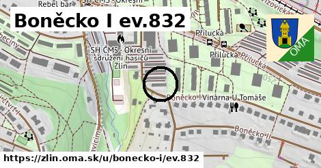 Boněcko I ev.832, Zlín