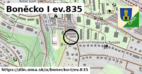 Boněcko I ev.835, Zlín