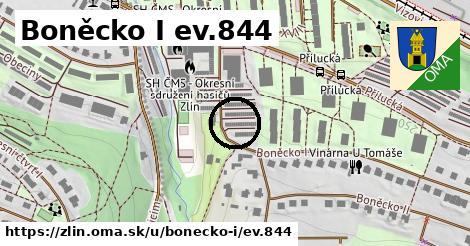 Boněcko I ev.844, Zlín