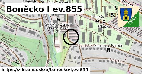 Boněcko I ev.855, Zlín