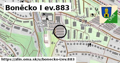 Boněcko I ev.883, Zlín