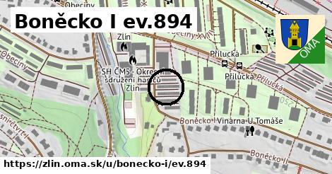 Boněcko I ev.894, Zlín