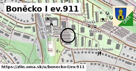 Boněcko I ev.911, Zlín