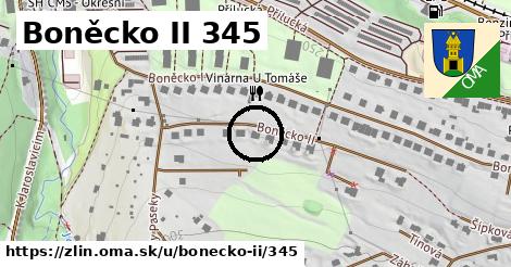 Boněcko II 345, Zlín