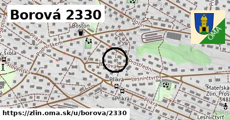 Borová 2330, Zlín
