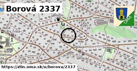 Borová 2337, Zlín