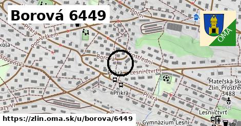 Borová 6449, Zlín