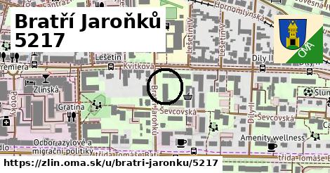 Bratří Jaroňků 5217, Zlín