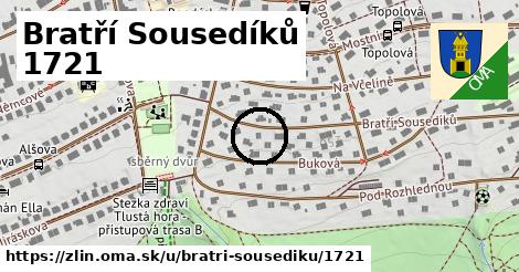 Bratří Sousedíků 1721, Zlín