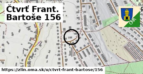 Čtvrť Frant. Bartoše 156, Zlín