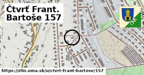 Čtvrť Frant. Bartoše 157, Zlín