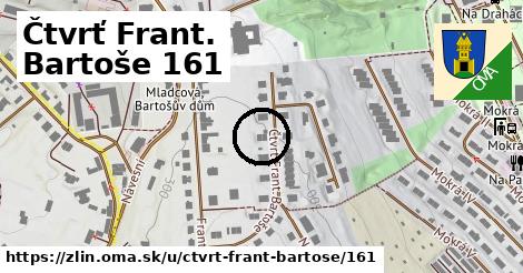 Čtvrť Frant. Bartoše 161, Zlín