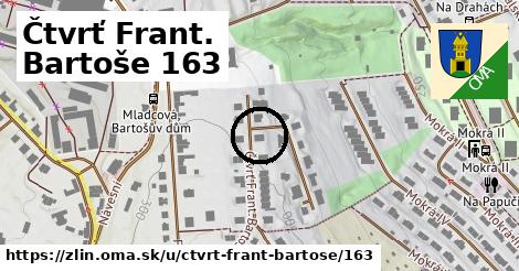 Čtvrť Frant. Bartoše 163, Zlín