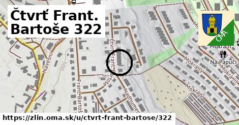 Čtvrť Frant. Bartoše 322, Zlín