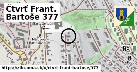 Čtvrť Frant. Bartoše 377, Zlín