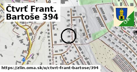 Čtvrť Frant. Bartoše 394, Zlín