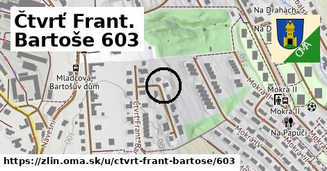 Čtvrť Frant. Bartoše 603, Zlín