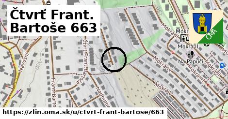 Čtvrť Frant. Bartoše 663, Zlín